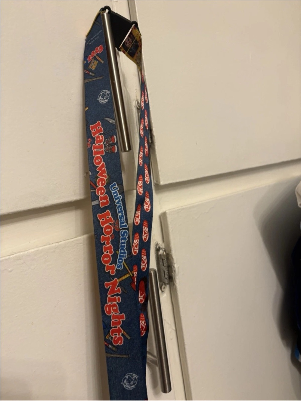 Chucky Universal Studios Halloween Horror Nights 2023 Lanyard with pouch